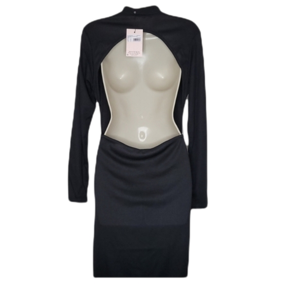 Missguided | Rib Open Back High Neck Minidress NWT - Picture 7 of 11